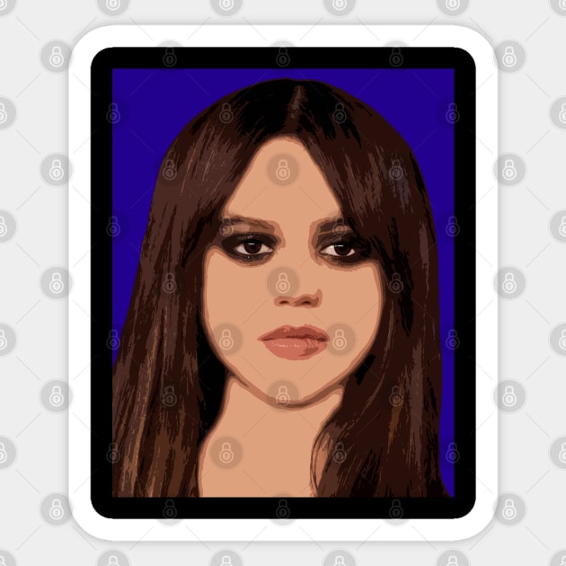 jenna ortega Sticker by oryan80